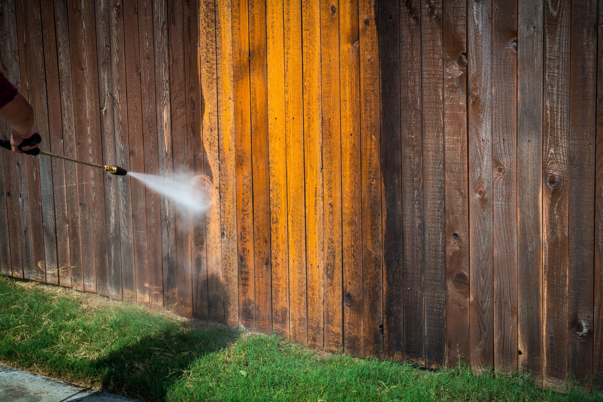 Suburb Pressure washing